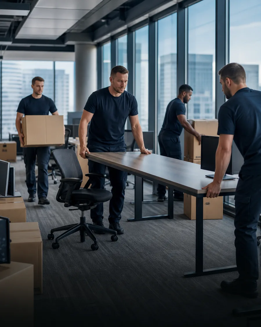Commercial moving and office relocation companies