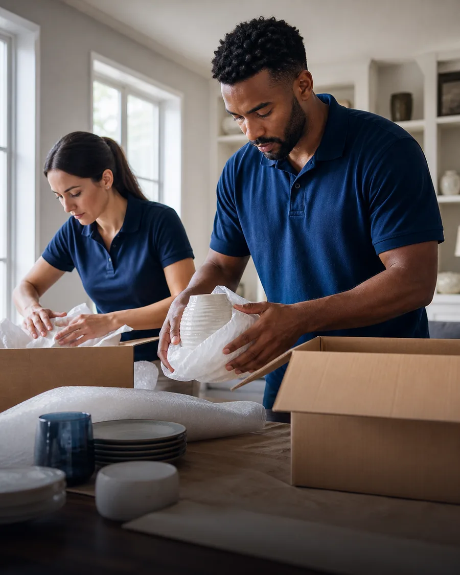 Packing and unpacking services